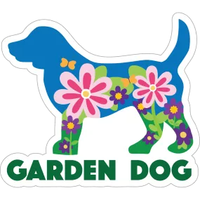 3 Sticker- Garden Dog