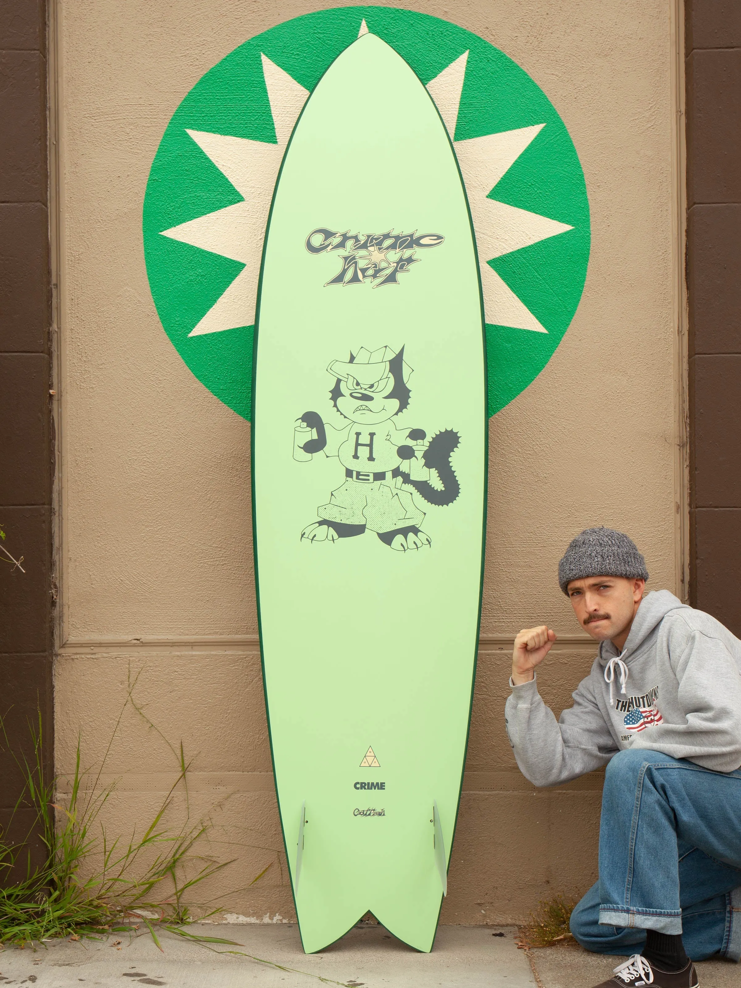 7'4 Crime Keel Fish Huf