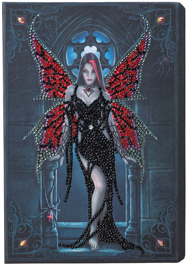 Arachnafaria Crystal Art Notebook Kit by Anne Stokes