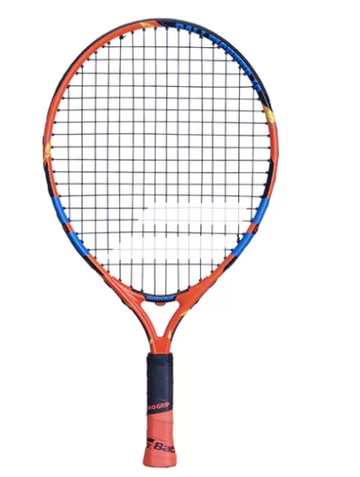 Babolat Ballfighter 19 Prestrung Junior Tennis Racquet [Orange/Blue/Black/Yellow]