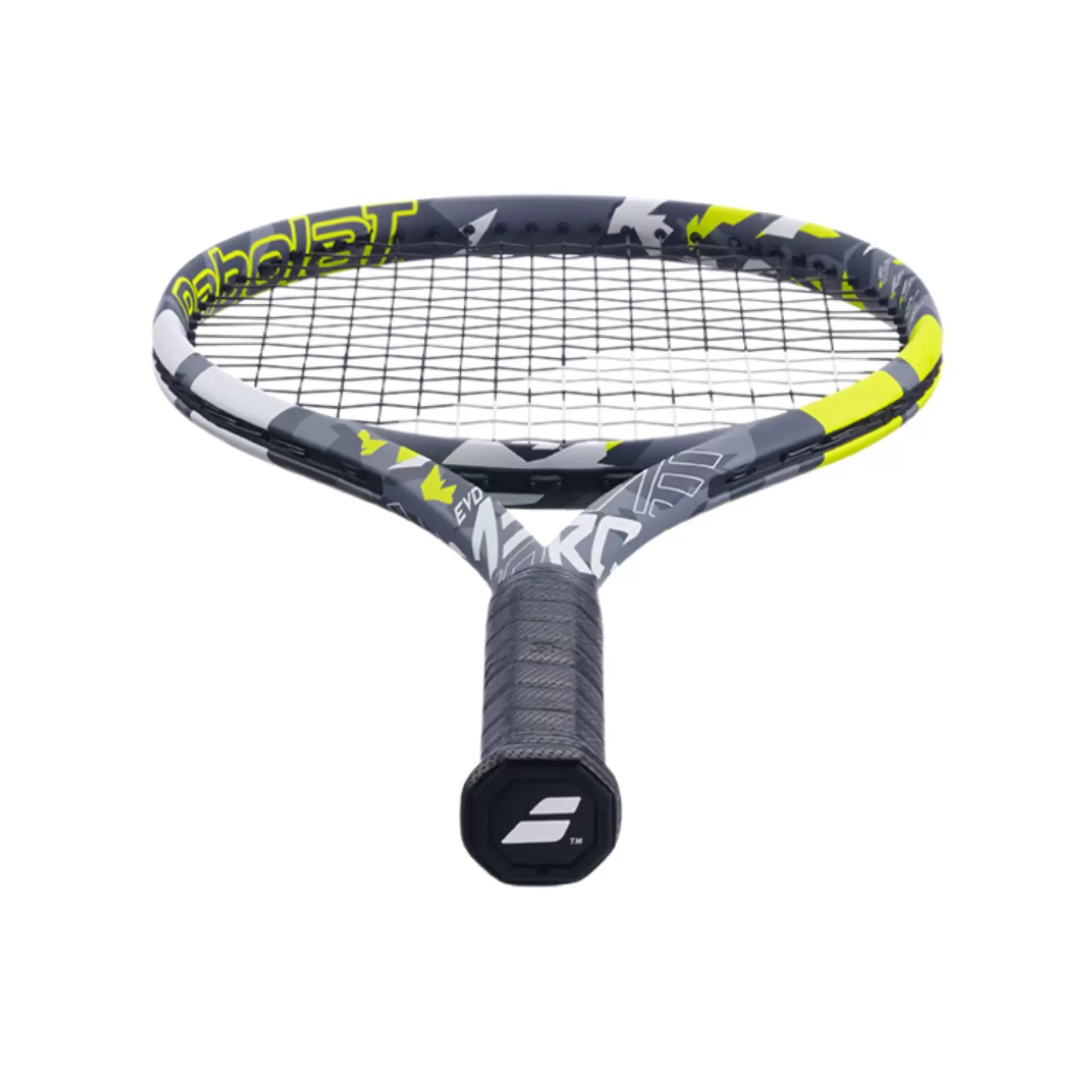 Babolat Evo Aero Unstrung Tennis Racquet [Grey/Yellow]