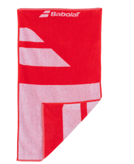 Babolat Medium Towel [White/Red]