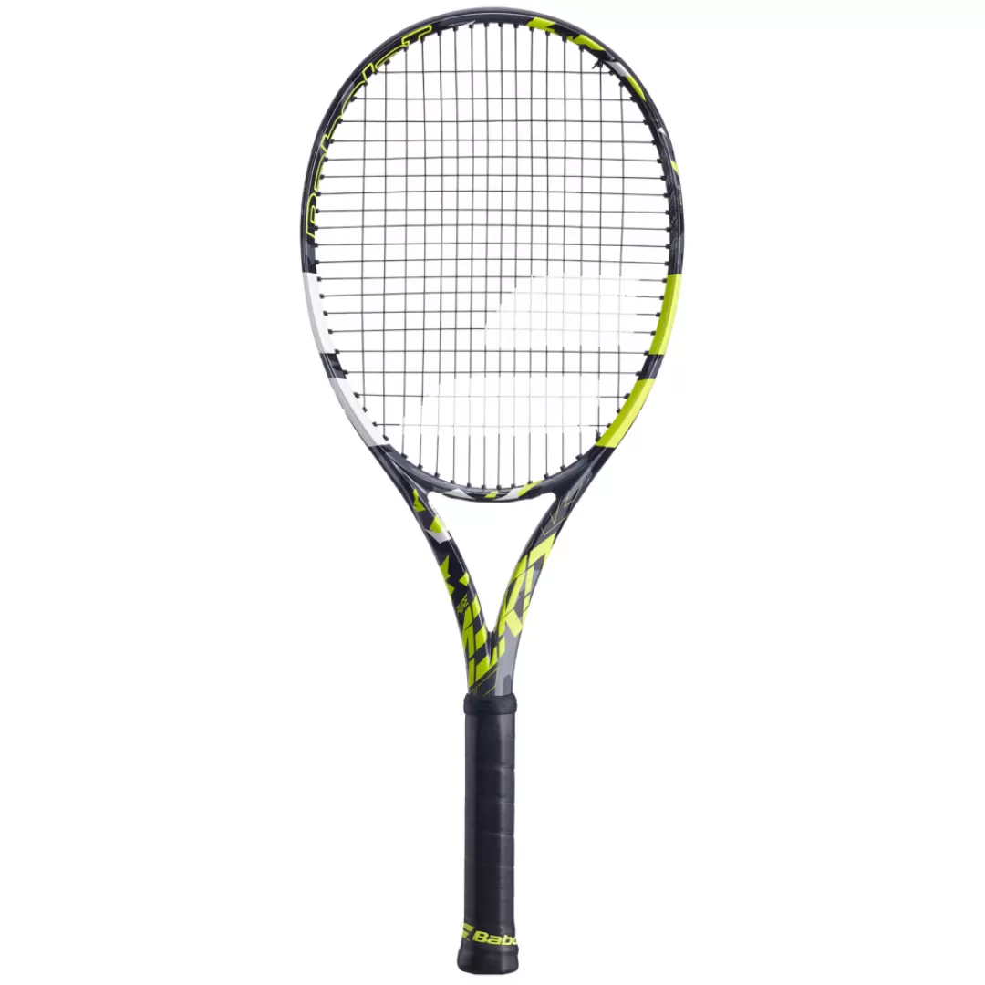 Babolat Mini Racket Pure Aero Tennis Racquet [Grey/Yellow/Black]