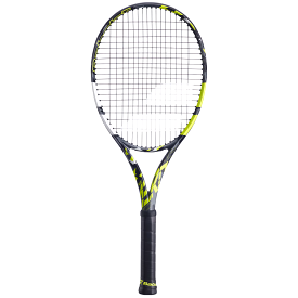 Babolat Mini Racket Pure Aero Tennis Racquet [Grey/Yellow/Black]