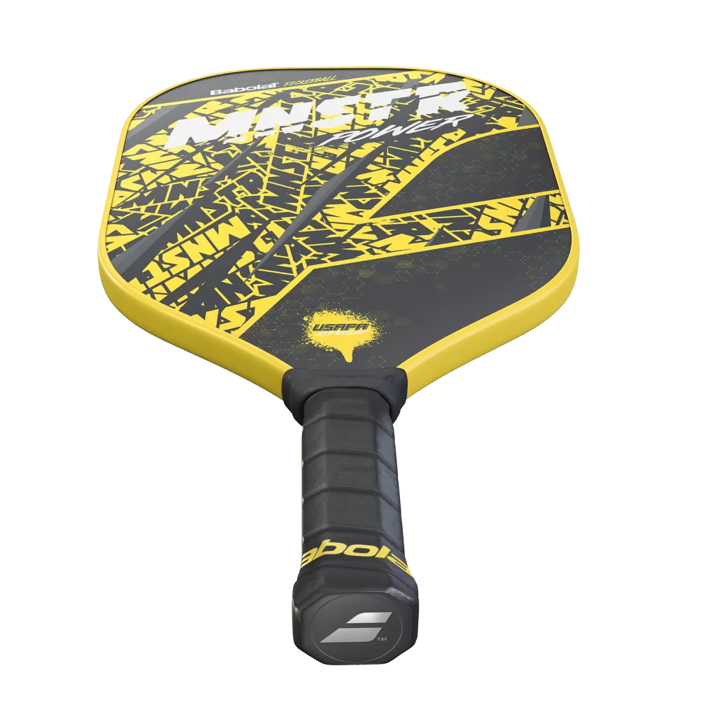 Babolat MNSTR Power Pickleball Paddle (8.1oz) [Yellow/Black]