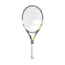 Babolat Pure Aero Lite Unstrung Tennis Racquet [Grey/Yellow/White]