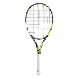 Babolat Pure Aero Team Unstrung Tennis Racquet [Grey/Yellow/White]