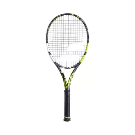 Babolat Pure Aero Unstrung Tennis Racquet [Grey/Yellow/White]