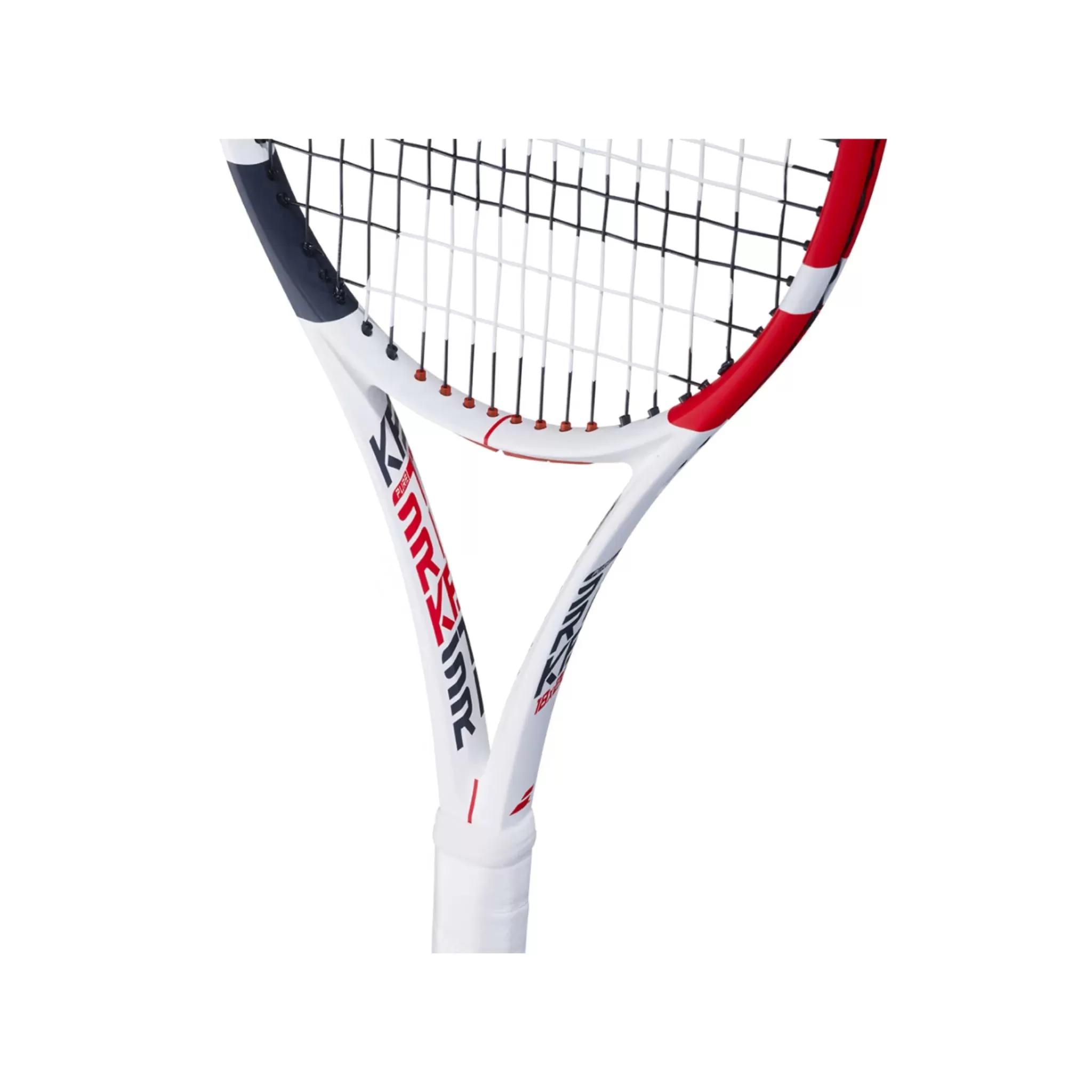 Babolat Pure Strike 100 Unstrung Tennis Racquet [Red/Black/White]