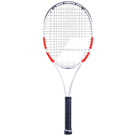 Babolat Pure Strike 98 16/19 Unstrung Tennis Racquet [White/Red/Black]