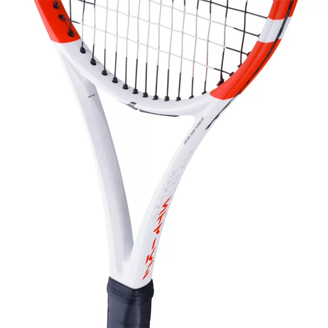 Babolat Pure Strike 98 16/19 Unstrung Tennis Racquet [White/Red/Black]