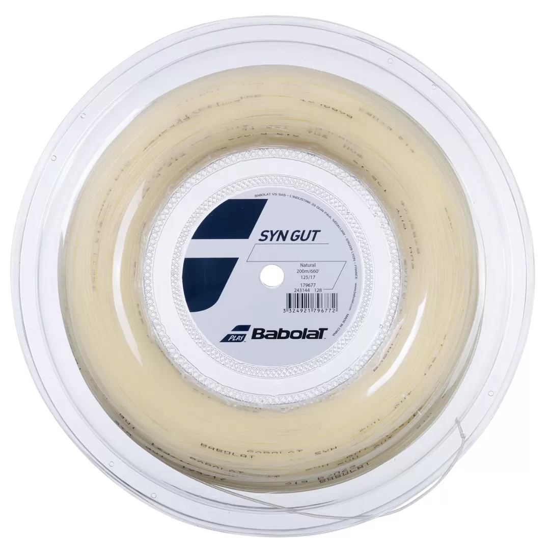 Babolat SYN GUT - 200M Tennis Strings