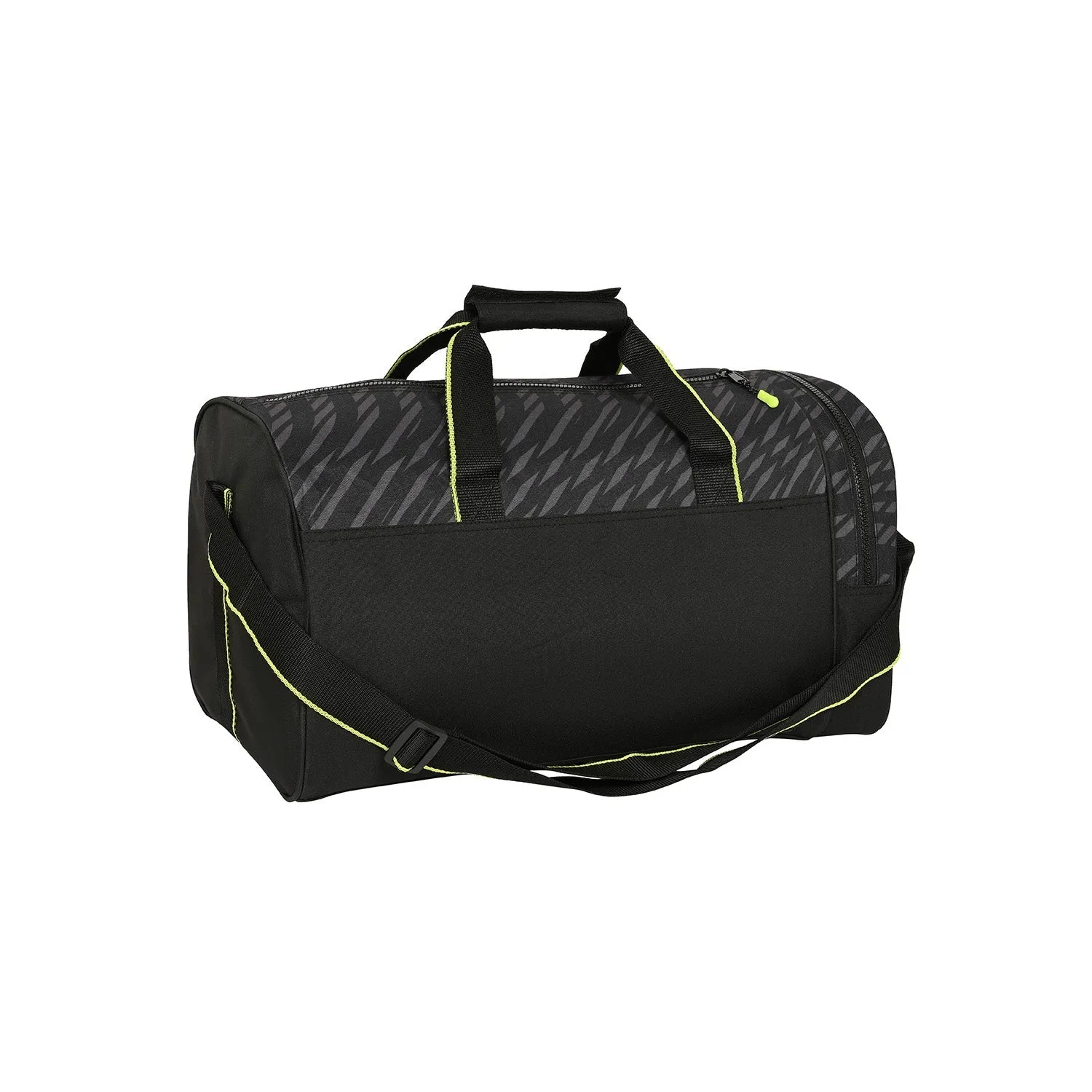 Bolsa Deporte Negra/Lima Bernabéu