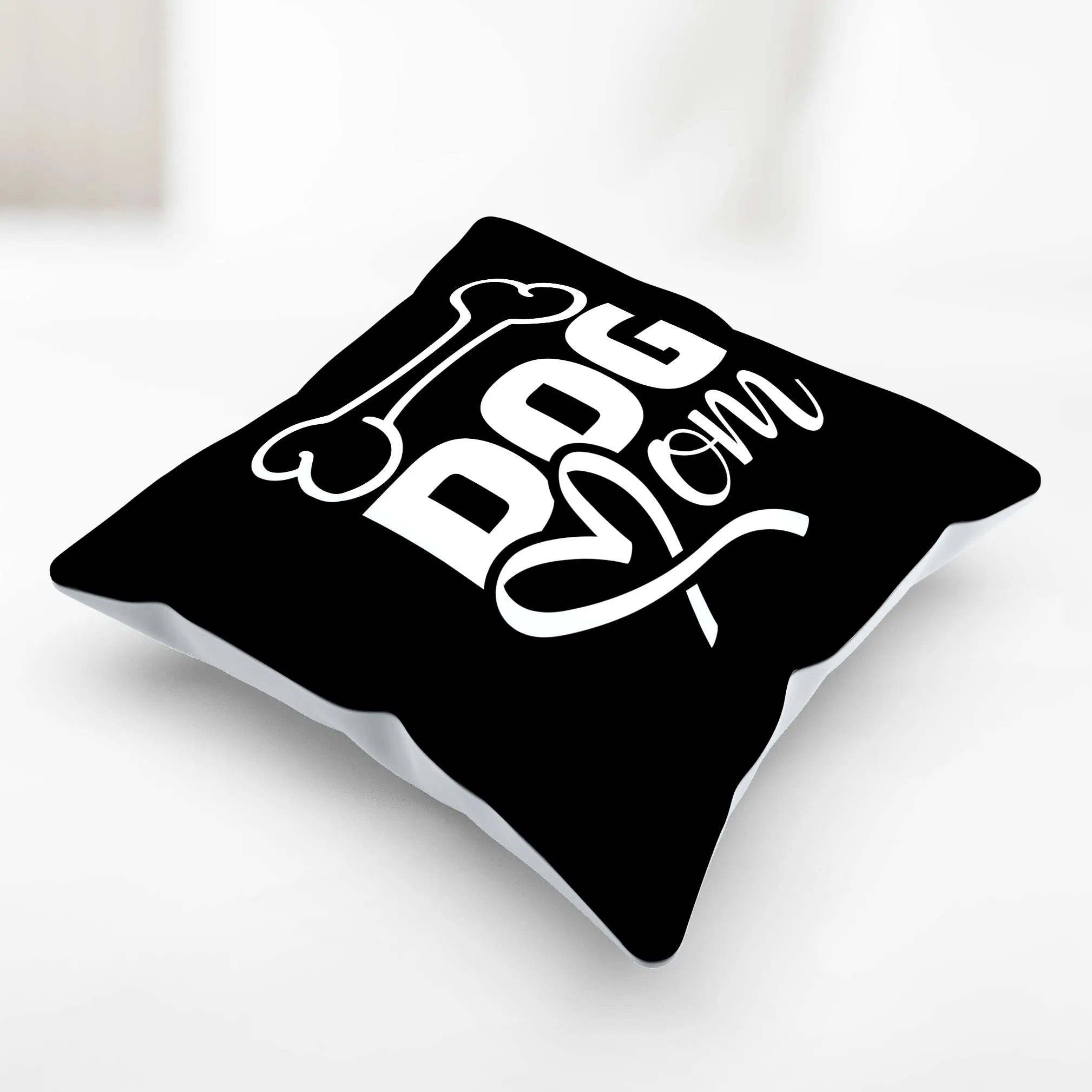 Bone Dog Mom Pillow Cover