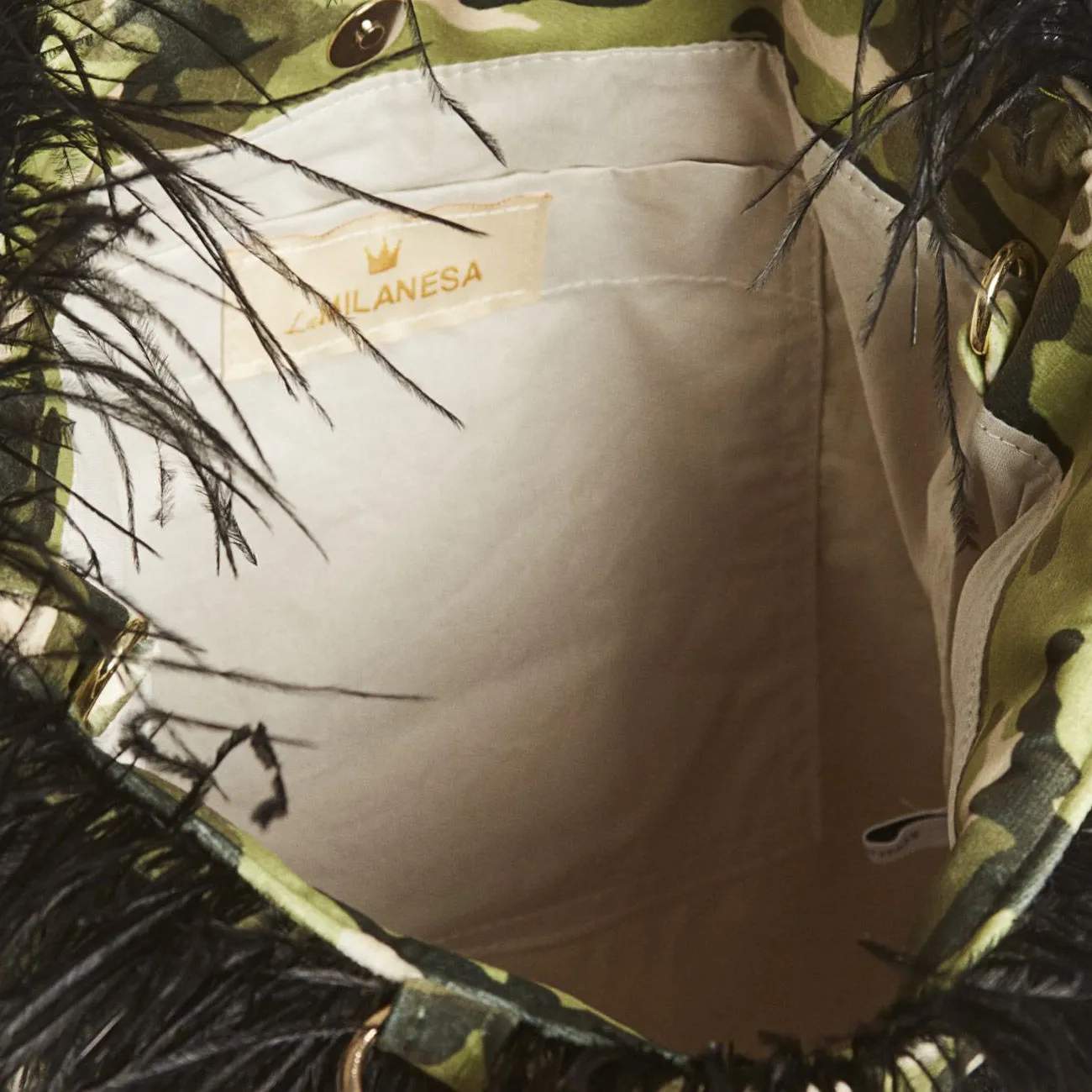 BORSA PIETRA SANTA TOTE CAMOUFLAGE Donna Verde