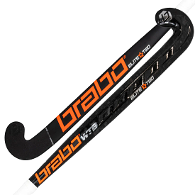 Brabo Elite 2 WTB Forged Carbon Low Bow Hockey Stick 2024