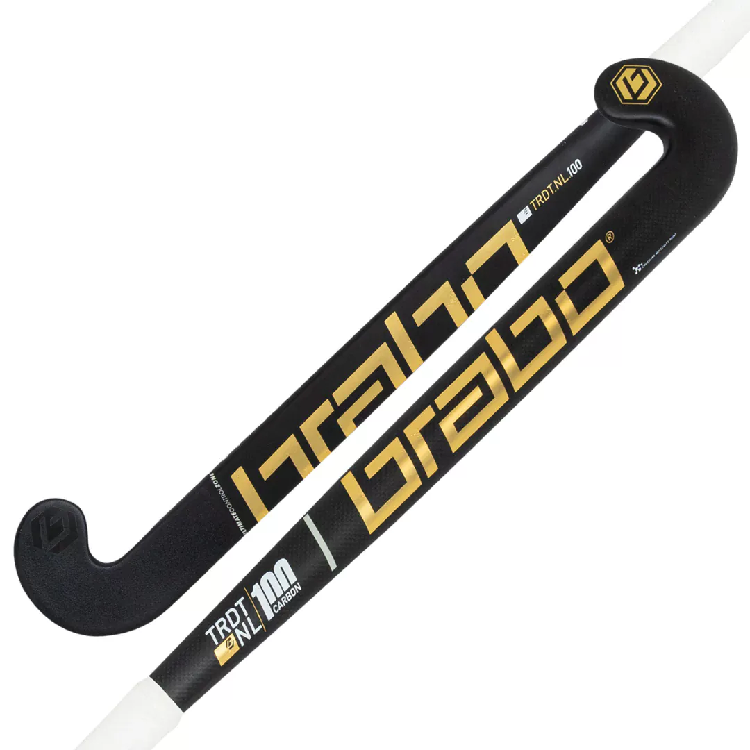 Brabo Traditional Carbon 100 Extra Low Bow Hockey Stick 2024