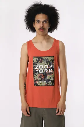 Camisole Imprimée Logo Tropical Zoo York Homme