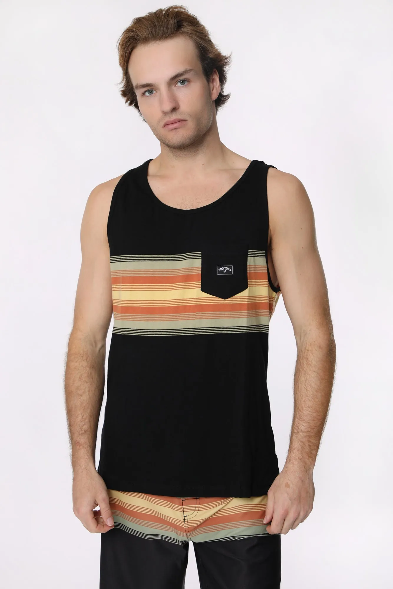 Camisole Rayée Avec Poche Zoo York Homme