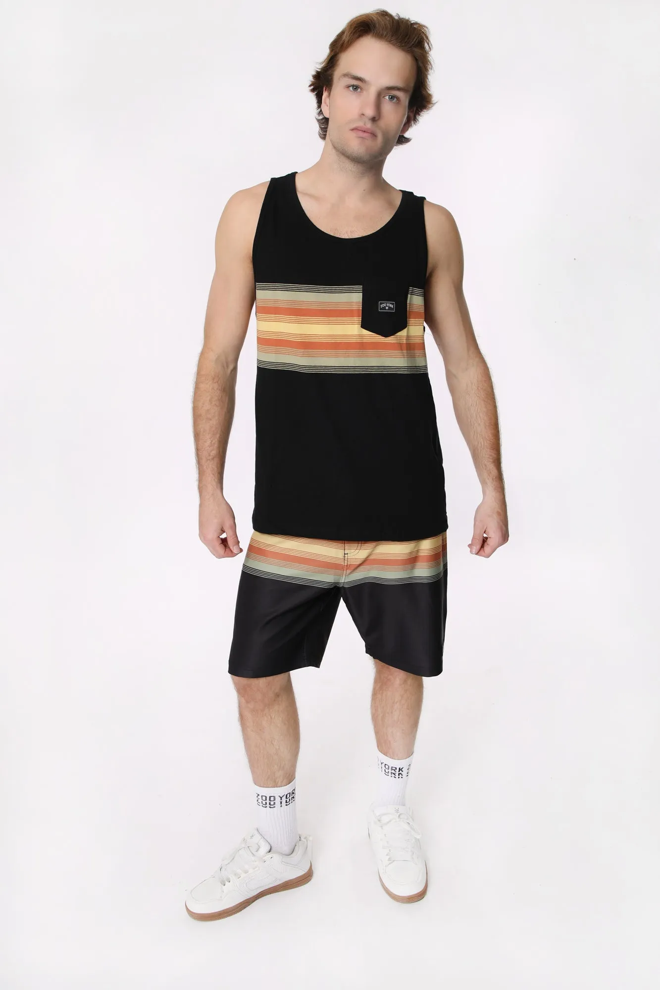 Camisole Rayée Avec Poche Zoo York Homme