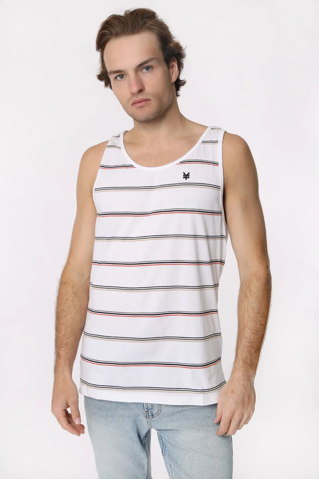 Camisole à Rayures Horizontales Zoo York Homme