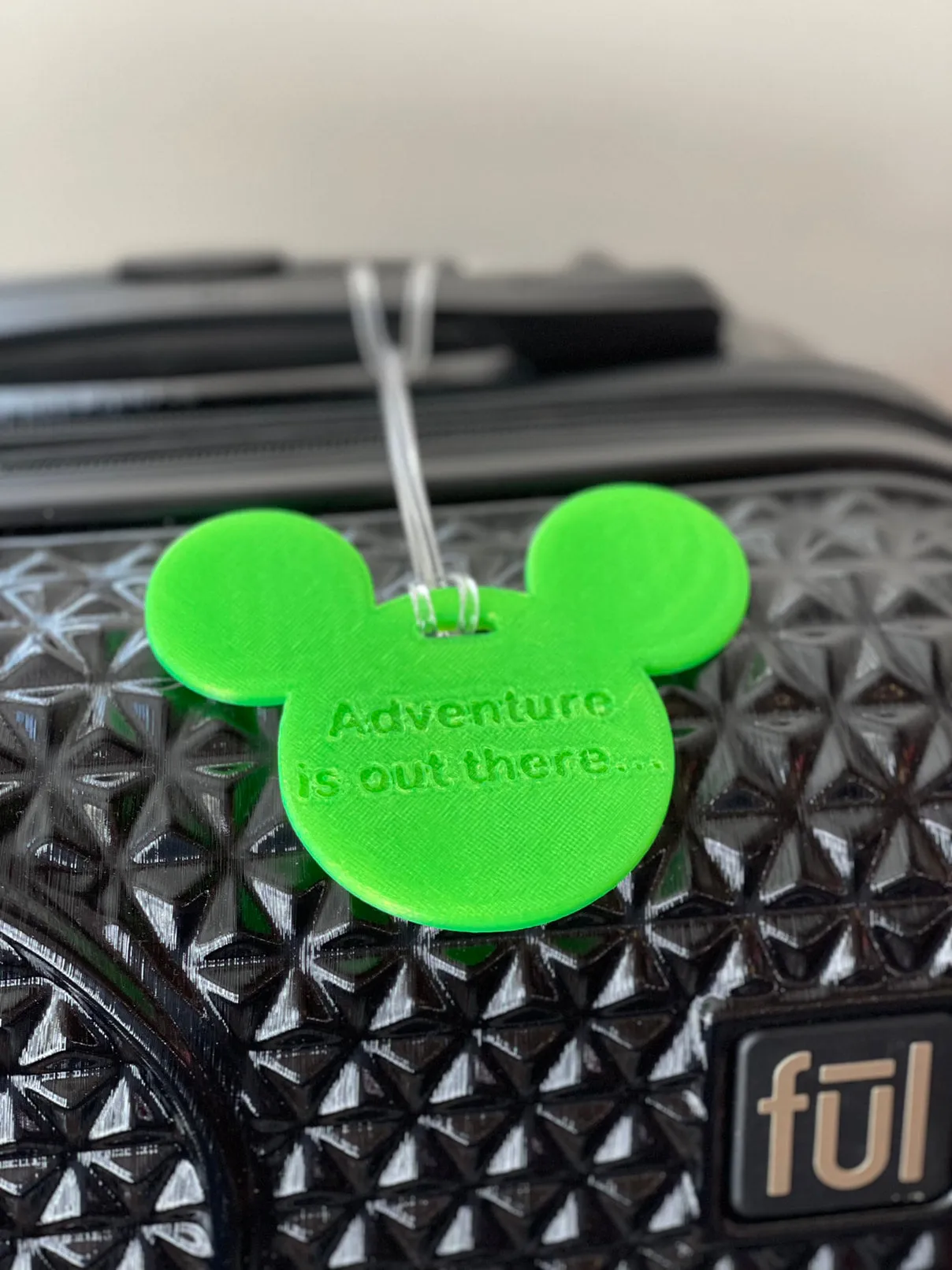 Classic Mouse Luggage Tag