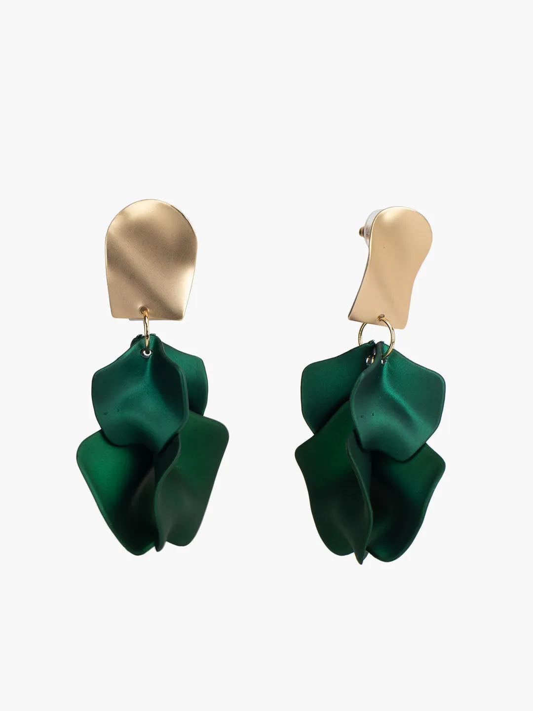 Contemporary Leaf Earrings