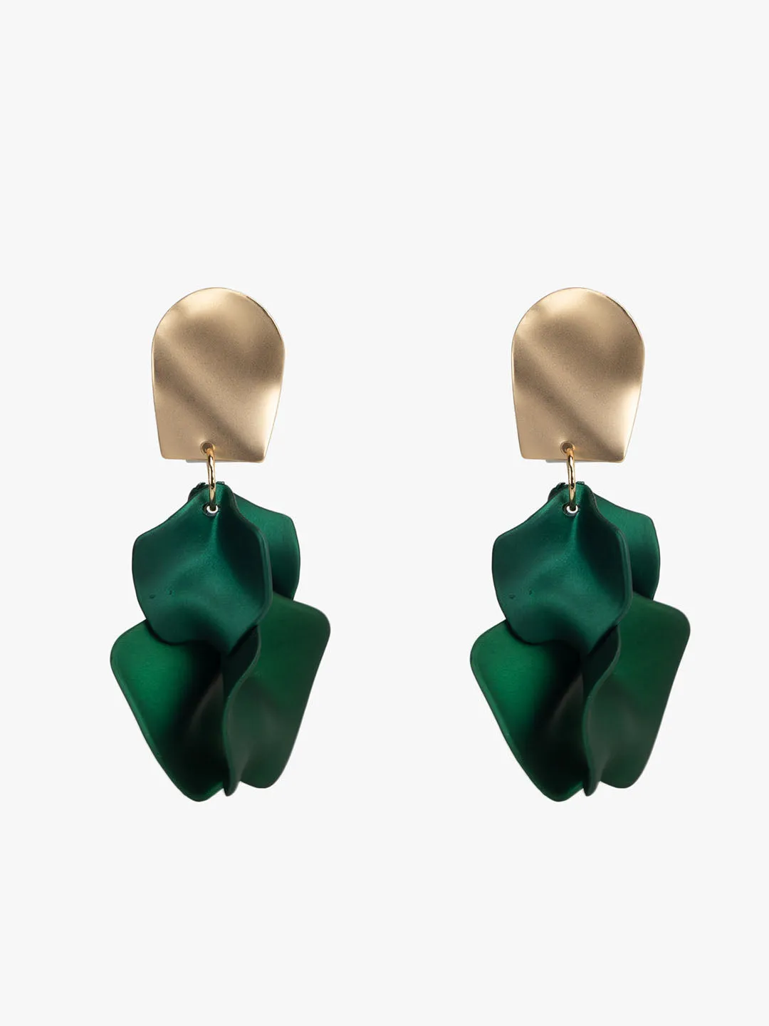 Contemporary Leaf Earrings