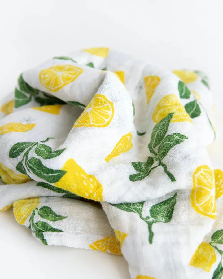 Cotton Swaddle, Lemon Drop