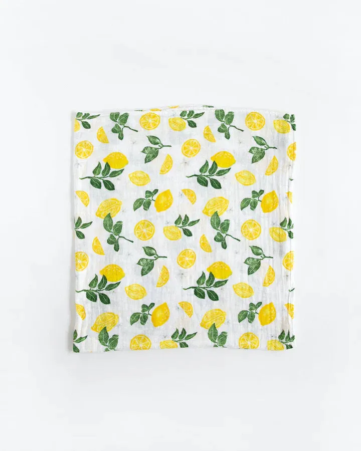 Cotton Swaddle, Lemon Drop