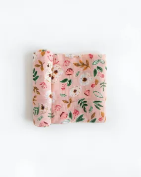 Cotton Swaddle, Vintage Floral