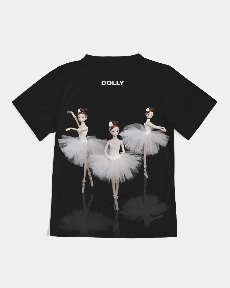 DOLLY  Ballerina Dolls White Kids Tee