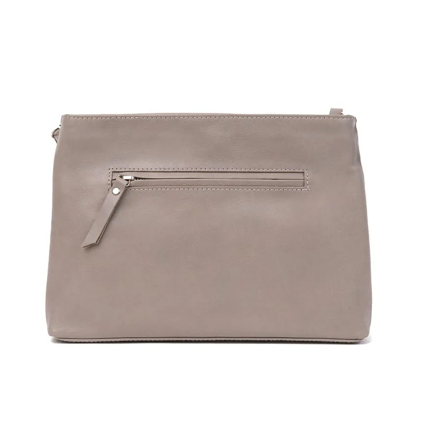 Duffle&Co: The Rose Crossbody - Grey