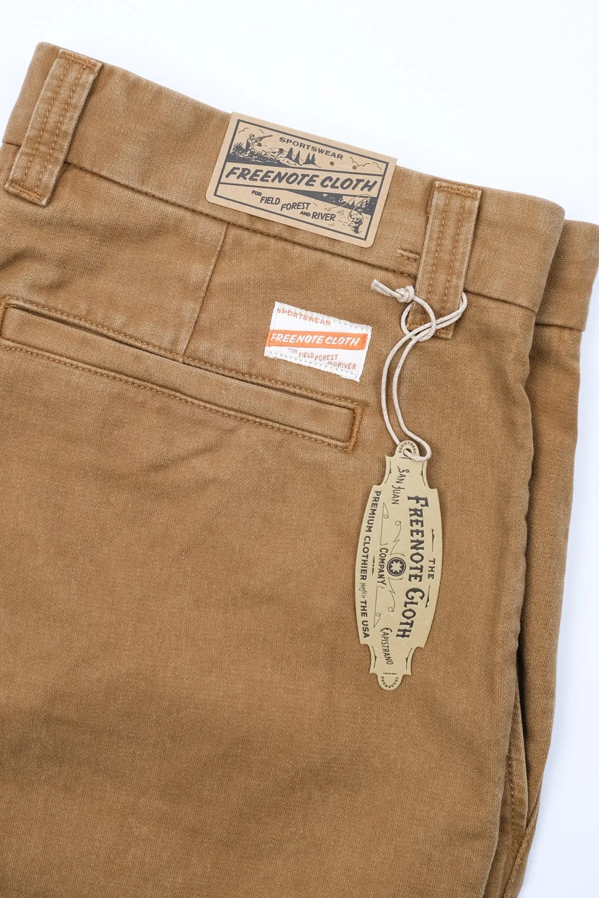 Freenote - Chino Deck Pant Tan