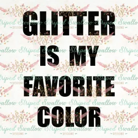 Glitter Digital Cut File