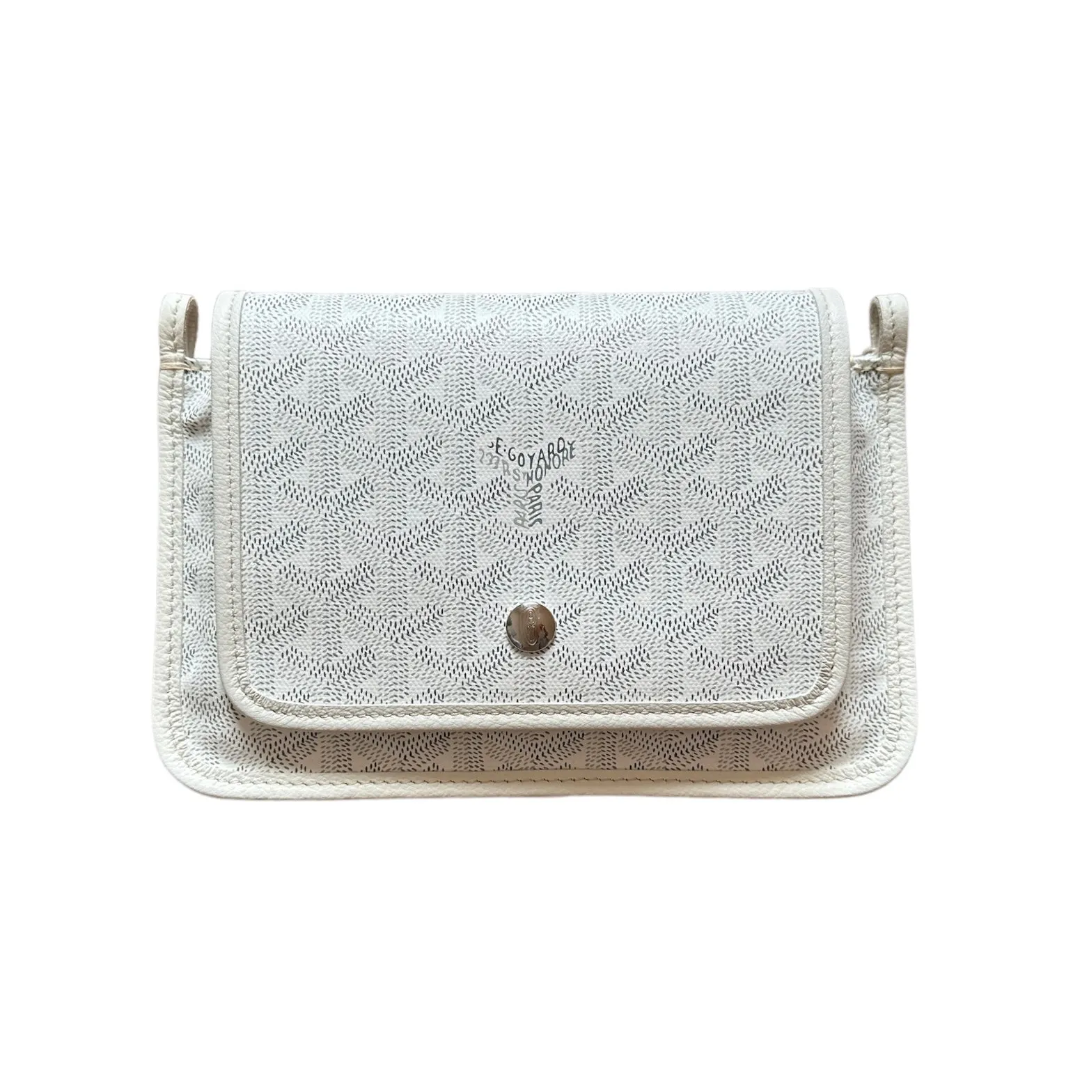 Goyard Plumet Pocket Wallet Crossbody - White (NWT)