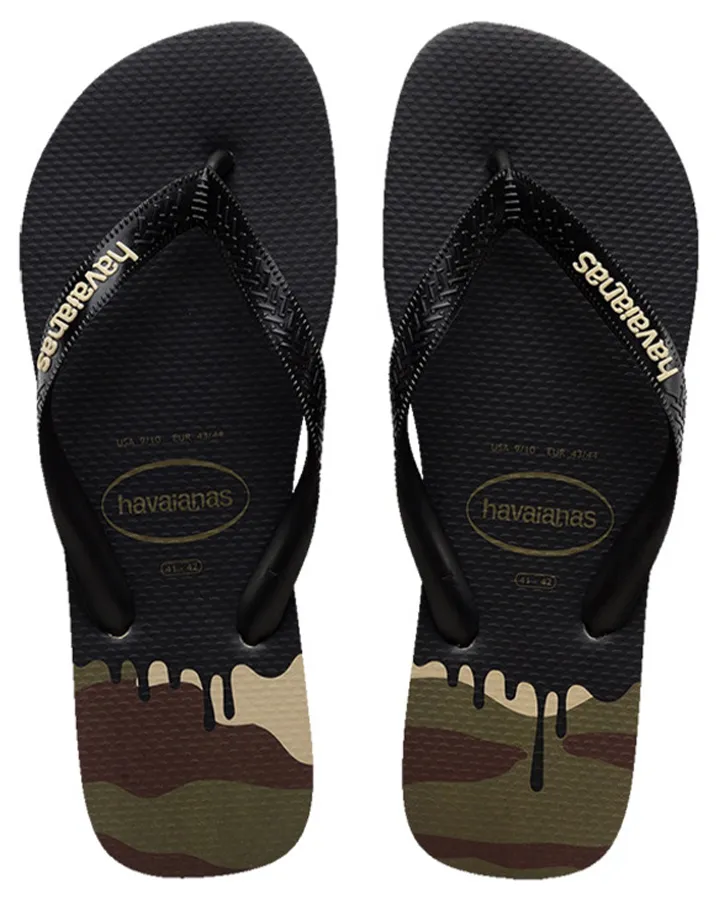 Havaianas Kids Top Ink Thongs - Sand Grey