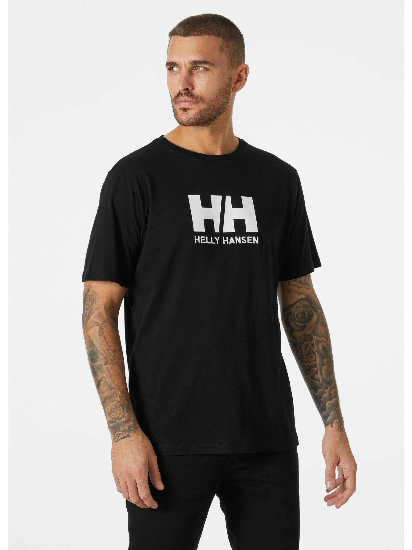 Helly Hansen Mens Hh Logo T-shirt - Black