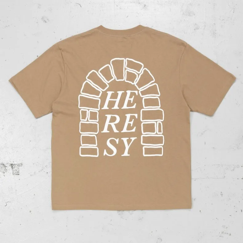 Heresy Arch T-Shirt (Biscuit)