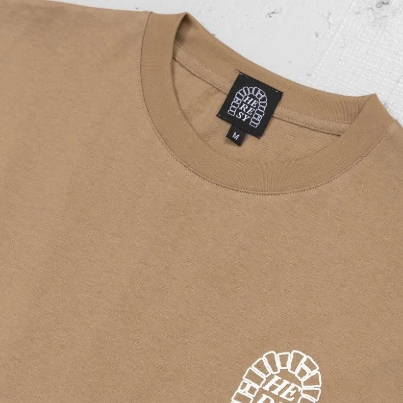 Heresy Arch T-Shirt (Biscuit)