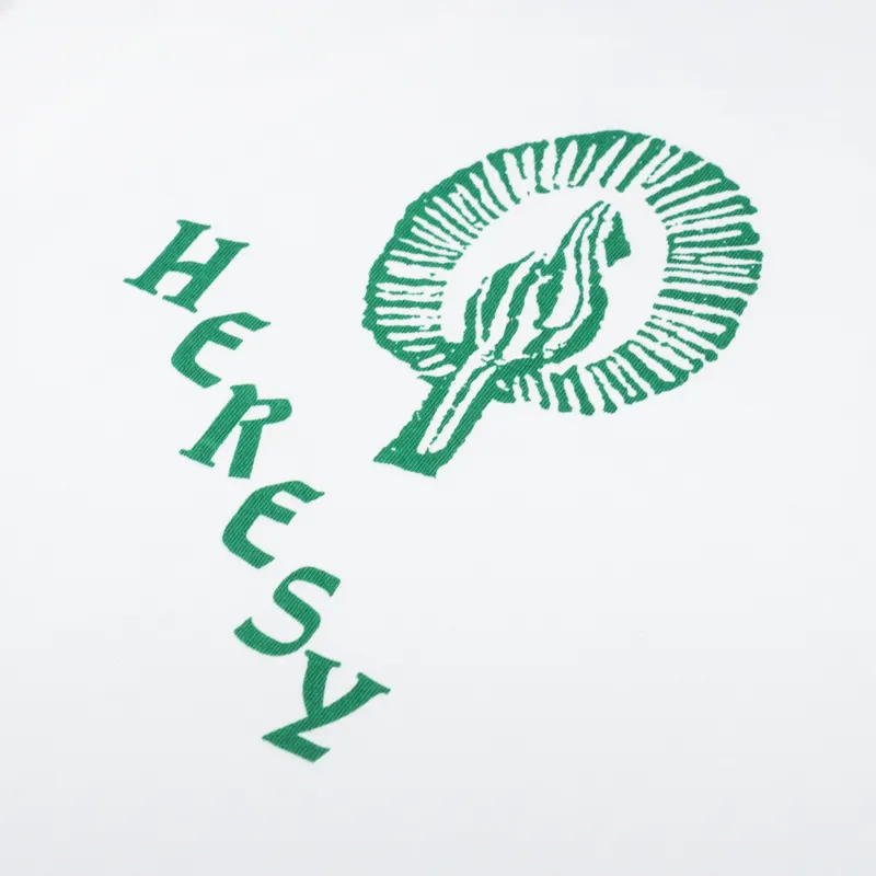 Heresy Em Blem T Shirt Ecru