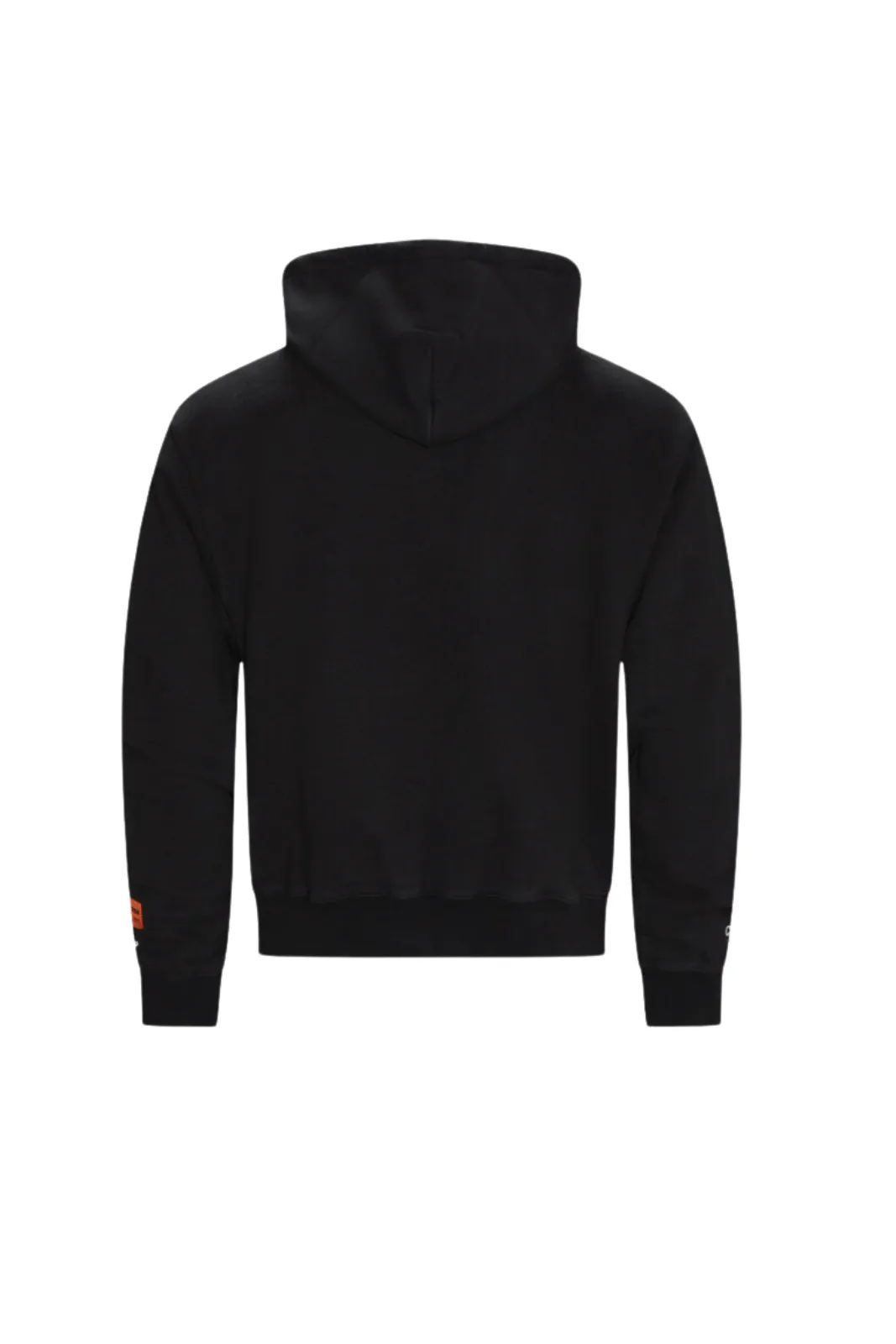 Heron Preston Graphic Slogan Printed Black Hoodie