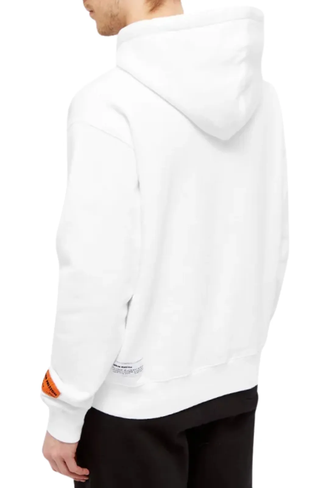 Heron Preston Herons Litho Popover White Hoodie