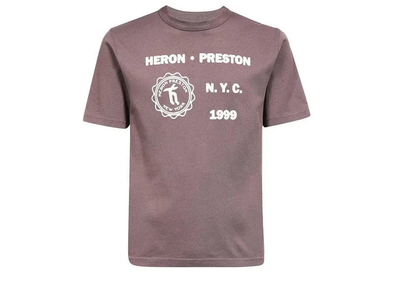 Heron Preston Medieval Heron SS Tee Grey/White