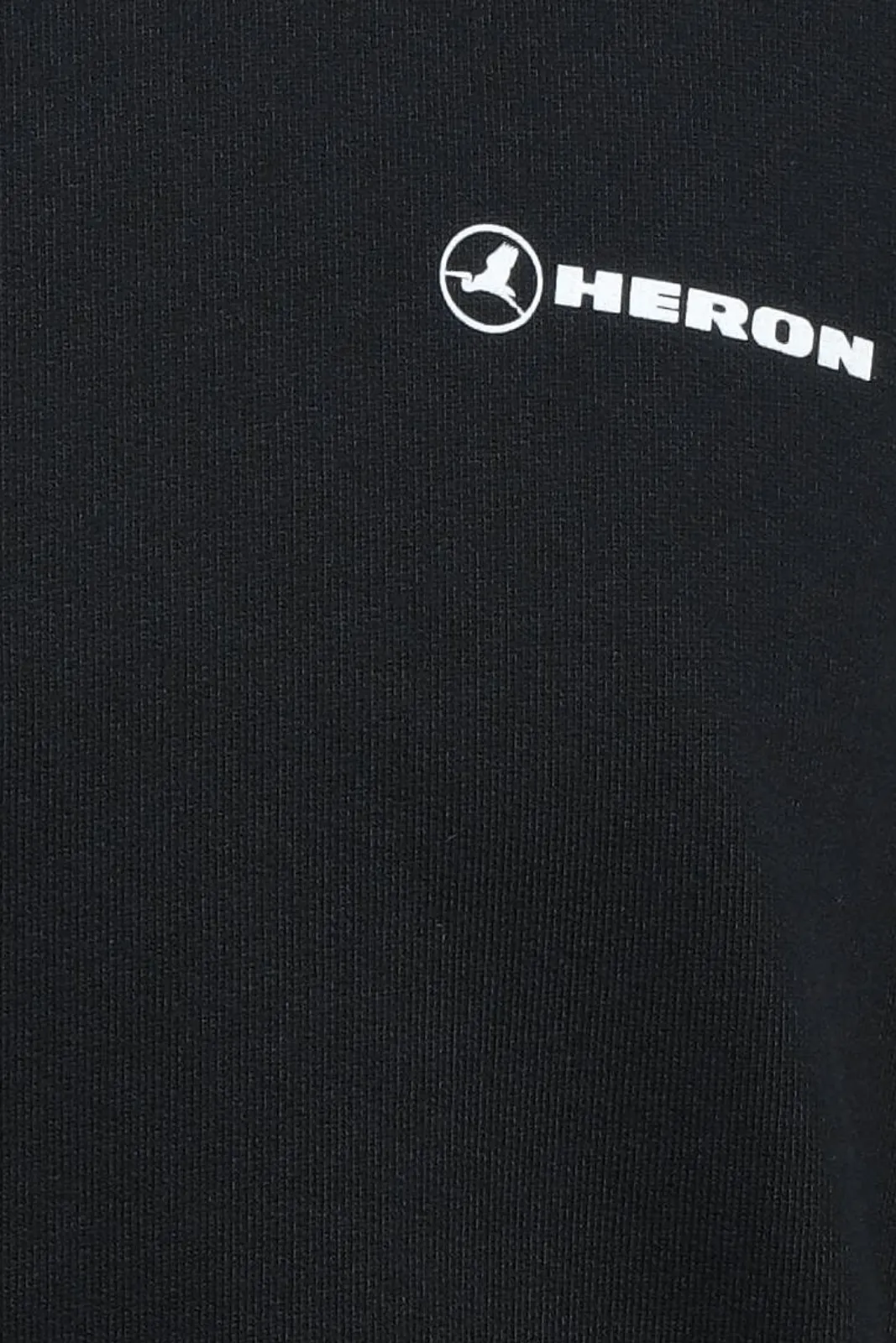 Heron Preston Oversized Heron Tape Crewneck - Black