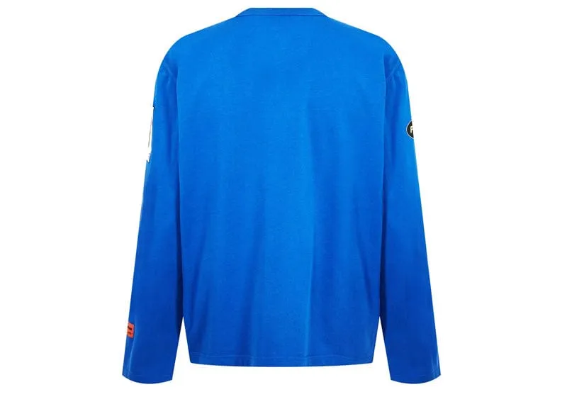 Heron Preston Racing L/S T-shirt Blue