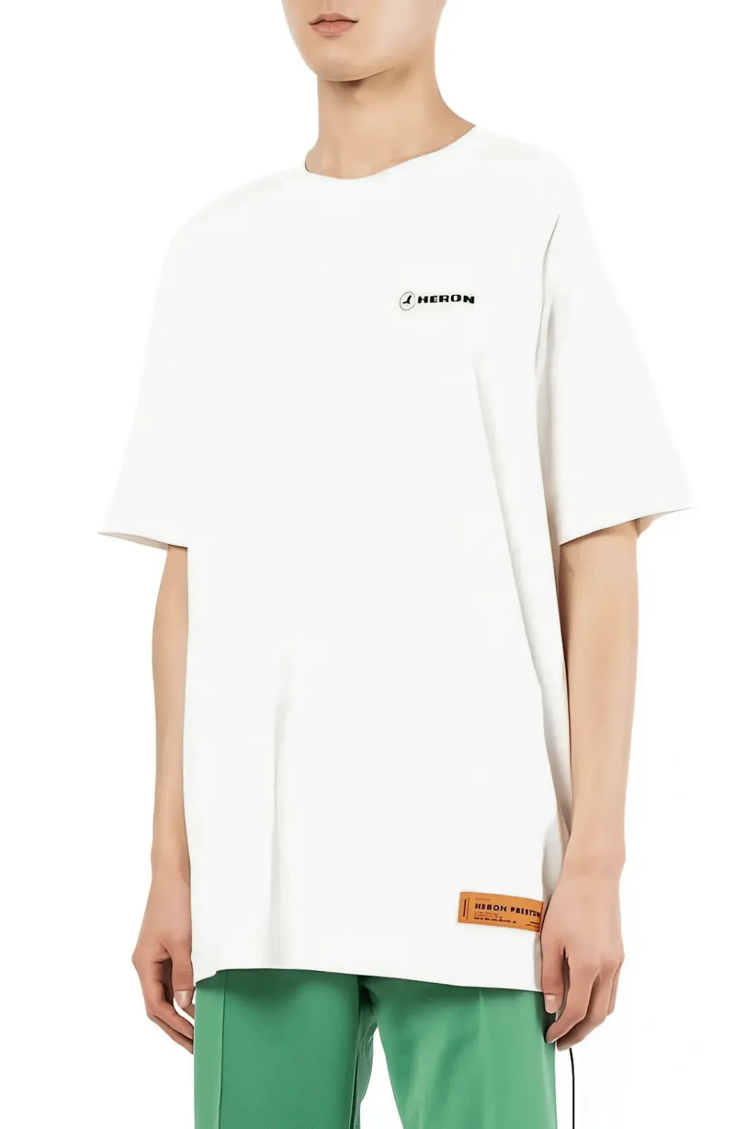 Heron Preston slogan-print cotton T-shirt white