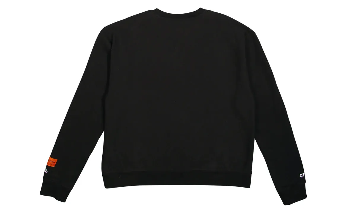 Heron Preston White Heron Crewneck Sweatshirt