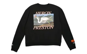 Heron Preston White Heron Crewneck Sweatshirt