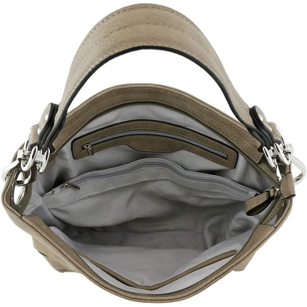 Hobo Shoulder Bag Big Snap